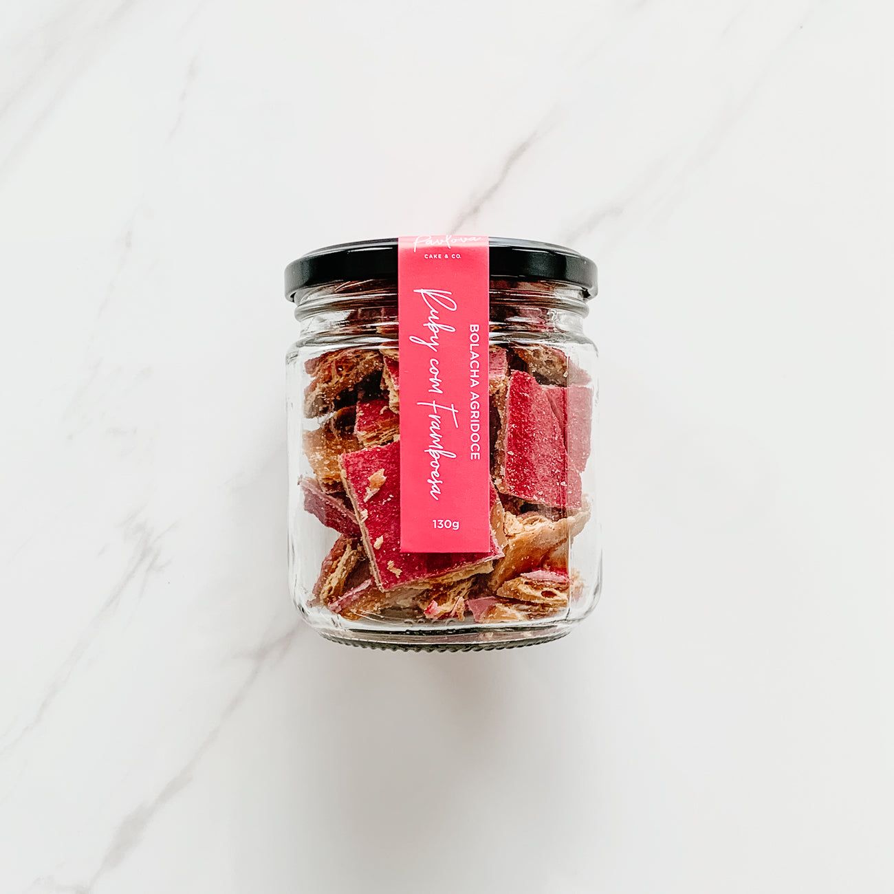 Bolacha Agridoce Ruby com Framboesa