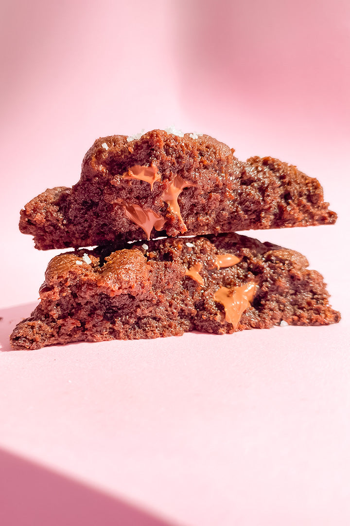 Cookie Duplo Chocolate e Doce de Leite