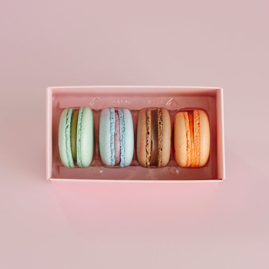 Caixa 4 Macarons