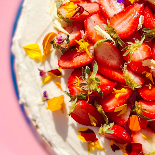 Pavlova Strawberry Shortcake