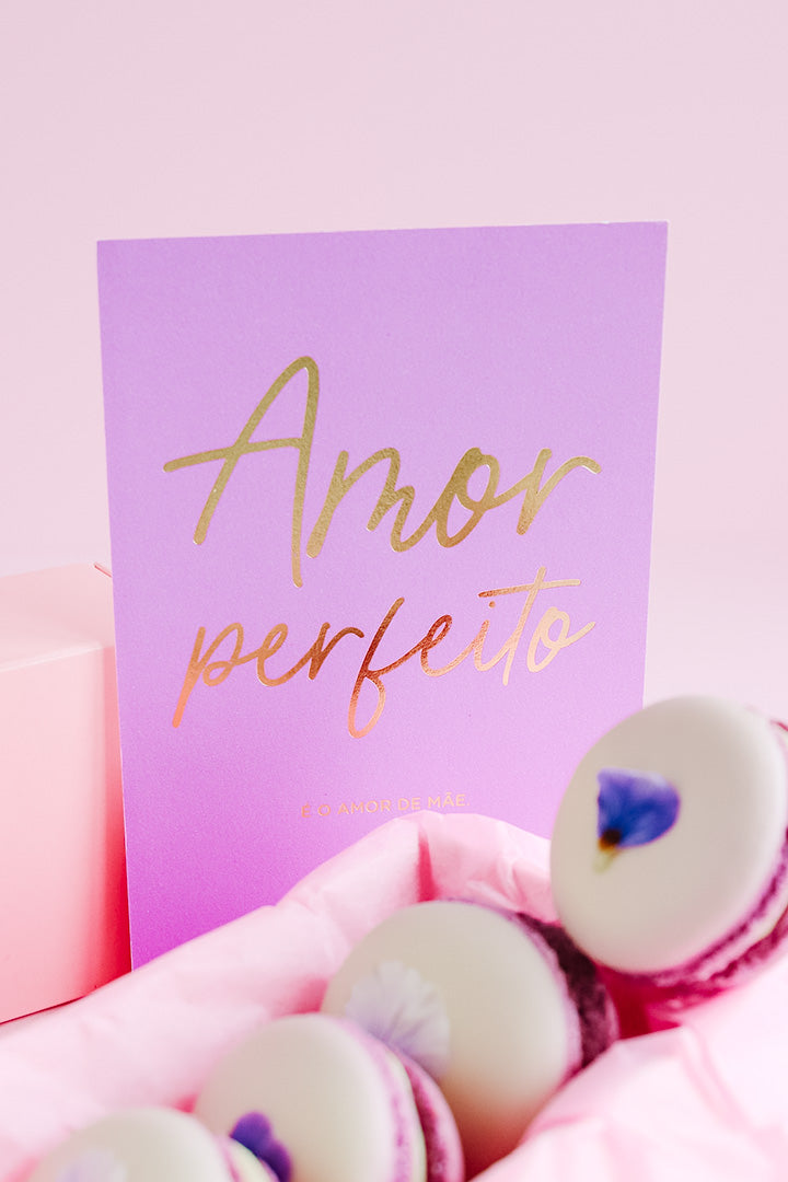 Postal "Amor Perfeito"
