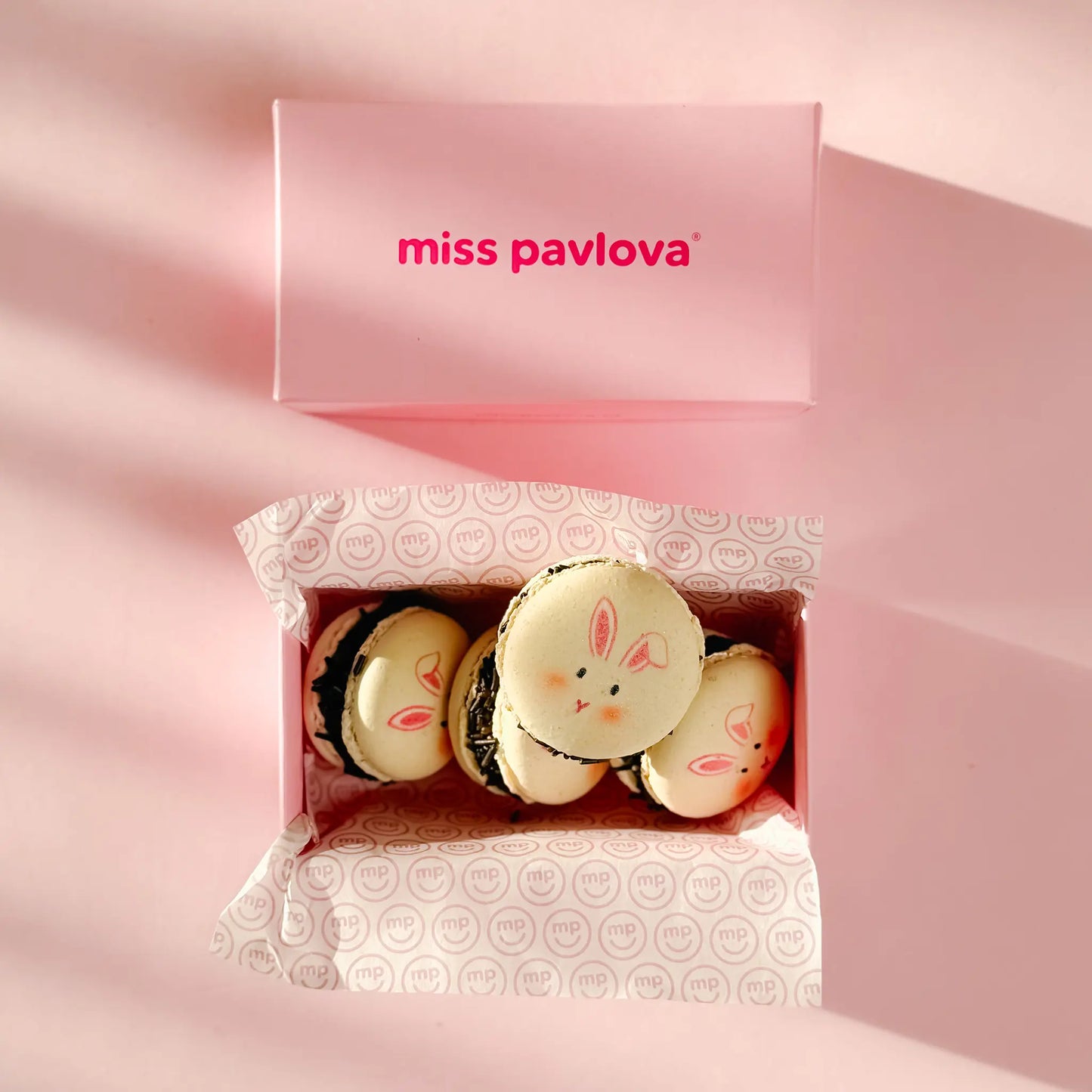 Caixa 4 Macarons Páscoa