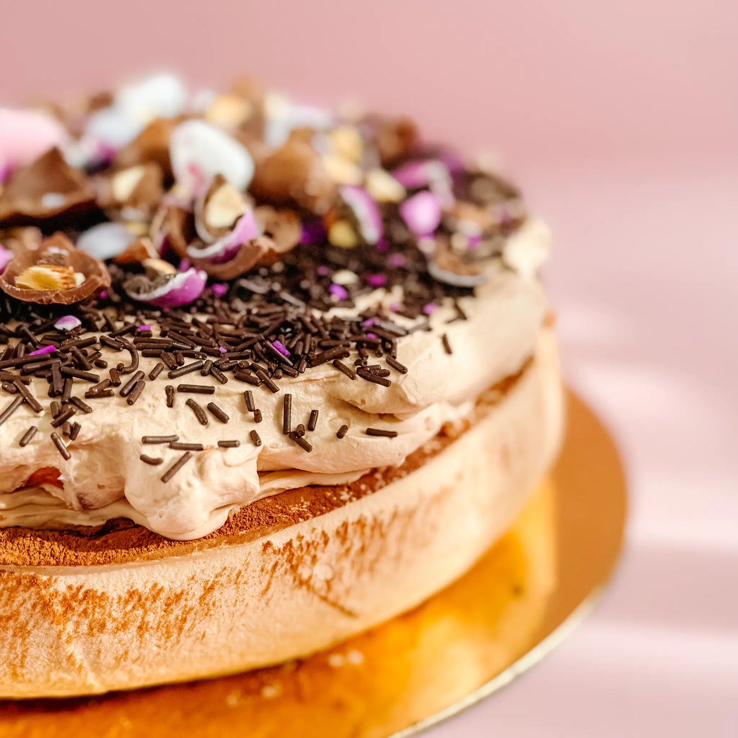 Pavlova Cenoura e Brigadeiro Páscoa