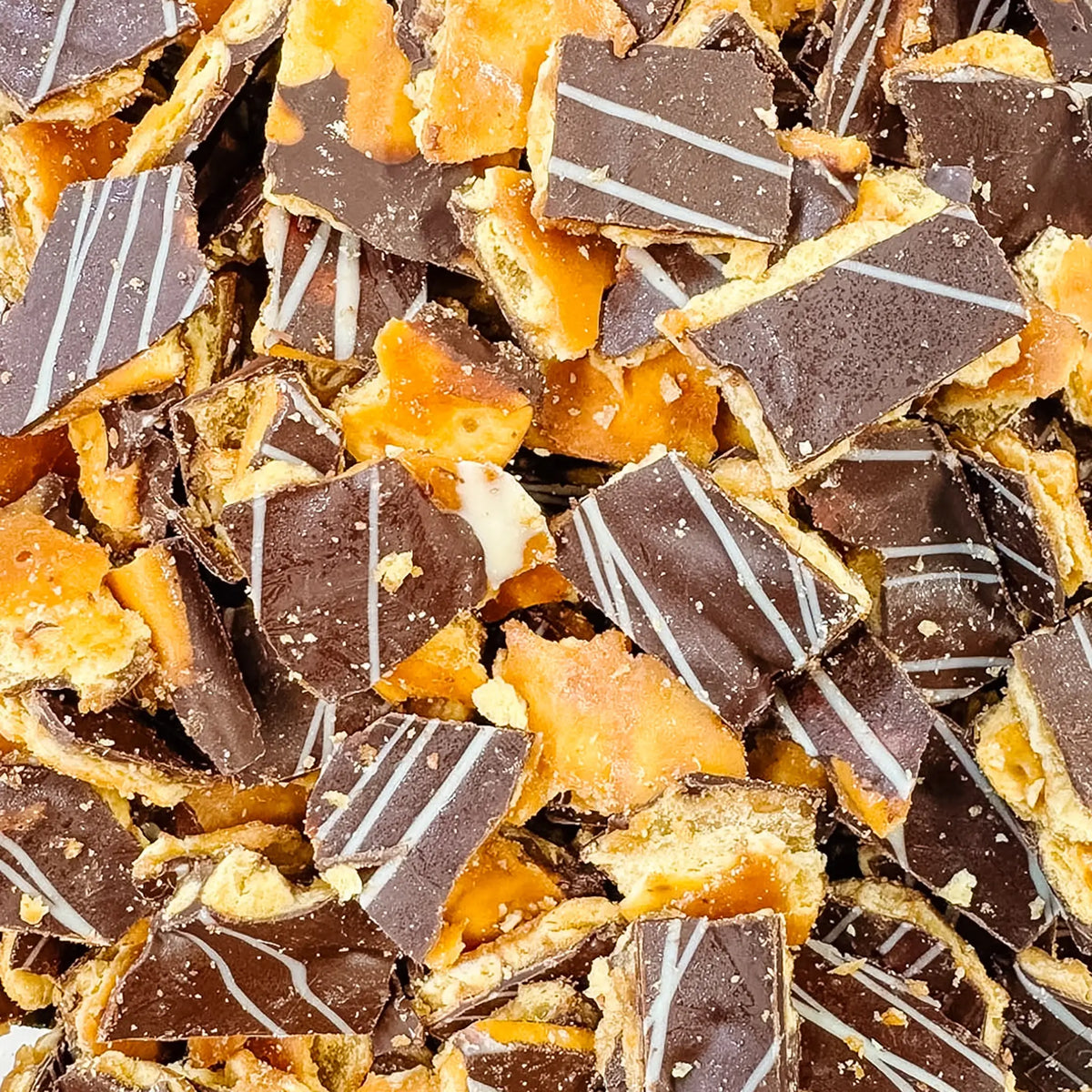 Cracker Chocolate Preto e Caramelo Salgado
